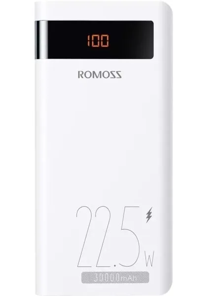 Зовнішній акумулятор Romoss Sense8PF 30000mAh White (PHP30-852-1735H)