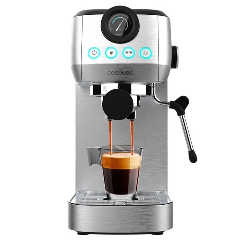 Рожковая кофеварка эспрессо Cecotec Power Espresso 20 Steel Pro (CCTC-01984)