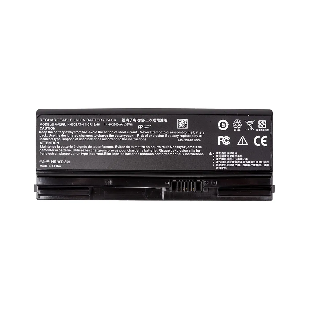 Акумулятор для ноутбука PowerPlant HASEE Z7M-CT (NH50BAT) 14.6V 2200mAh (NB400218)