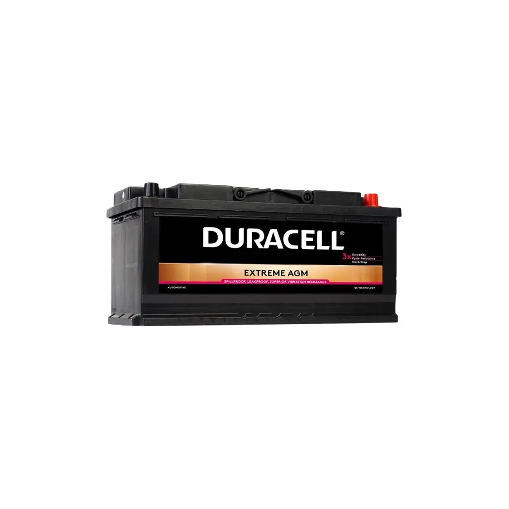  Duracell Extreme AGM Start-Stop DE105AGM 105Ah 950A (100AH)