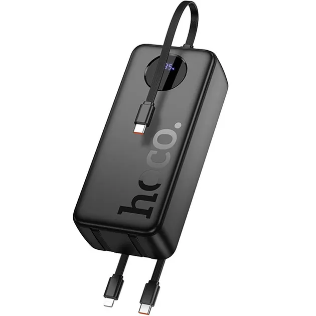 Зовнішній акумулятор Hoco J132B Sabio 30000mAh Black