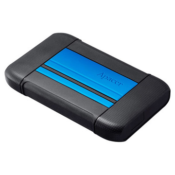 Жорсткий диск Apacer AC633 1TB USB3.1 Speedy Blue X Tough Black (AP1TBAC633U-1)
