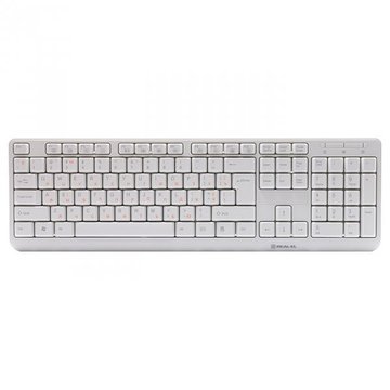 Клавиатура REAL-EL 500 Standard USB White (EL123100011)