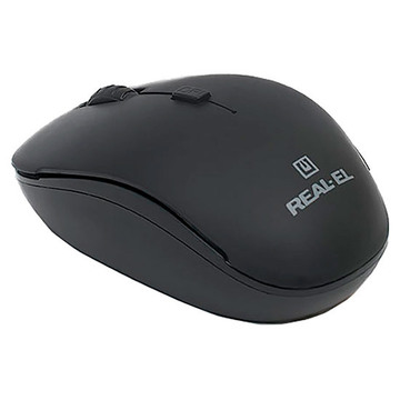 Мишка Real-EL RM-301 Black