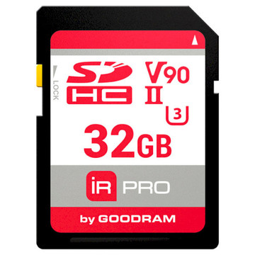 Карта памяти GOODRAM 32 GB SDHC UHS-II U3 IRDM PRO IRP-S9B0-0320R11
