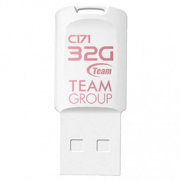 Флеш память USB Team C171 32GB USB 2.0 White (TC17132GW01)