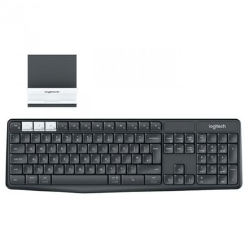 Клавіатура Logitech Wireless K375s Graphite  (920-008184)