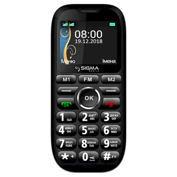 Мобільний телефон Sigma Comfort 50 GRAND Black