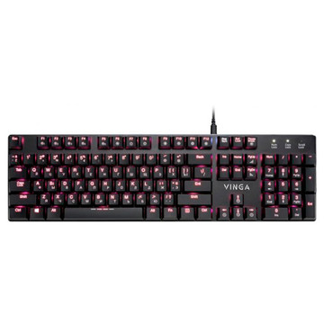 Ігрова клавіатура Vinga KBGM-395 black