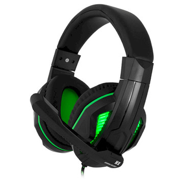 Навушники Gemix N2 LED Black/Green Gaming