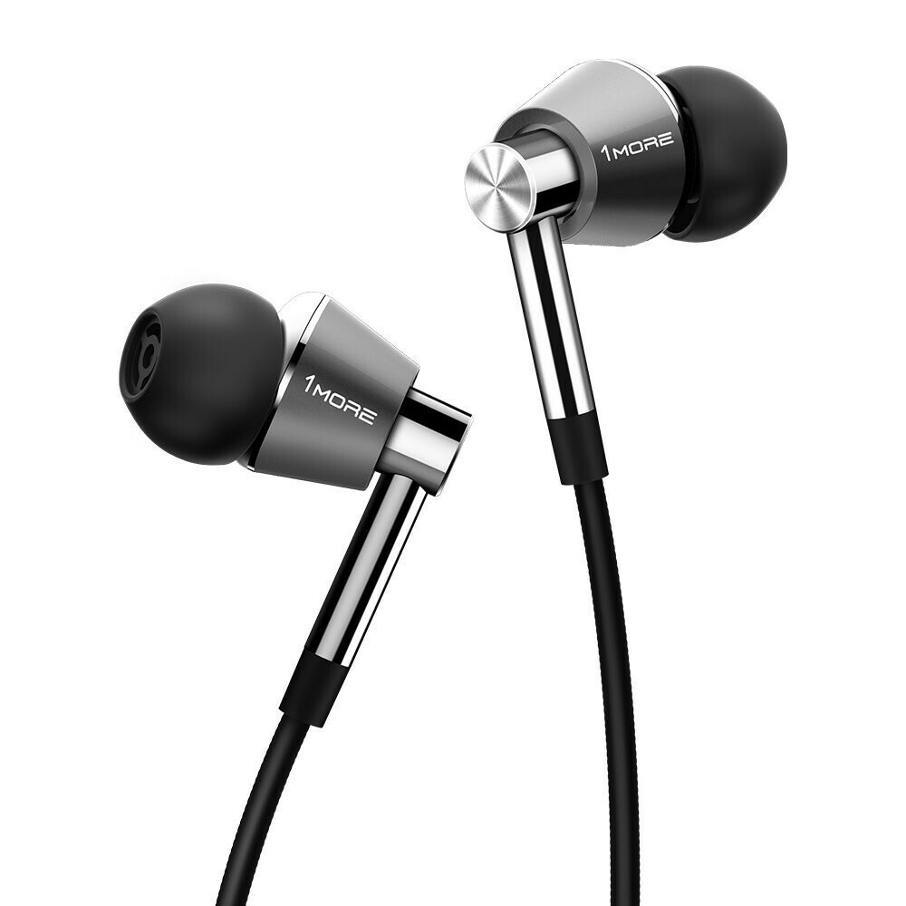 Наушники 1More Triple Driver In-Ear Headphones (E1001) Silver