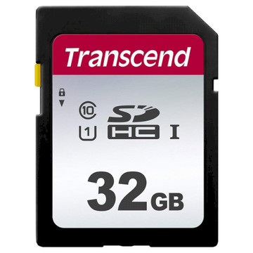 Карта пам'яті  Transcend 32GB SDHC Class 10 (TS32GSDC300S)