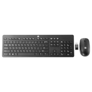 Комплект (клавіатура і мишка) HP Slim Wireless Keyboard and Mouse Black