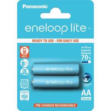 Батарейка Panasonic Eneloop Lite 950 2BP mAh NI-MH (BK-3LCCE/2BE)