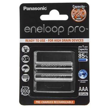 Батарейка Panasonic Eneloop Pro 930 mAh NI-MH (ок. 2 шт.) (BK-4HCDE/2BE)