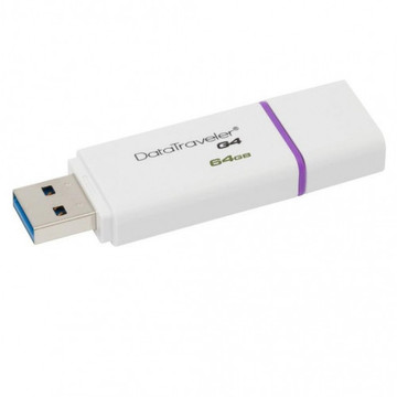 Флеш память USB Kingston 64Gb DataTraveler Generation 4 (DTIG4/64GB)