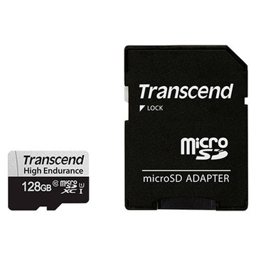 Карта пам'яті  Transcend microSDHC 350V 128GB High Endurance (170TB) (TS128GUSD350V)
