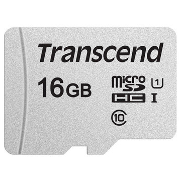 Карта пам'яті  Transcend microSDHC 300S 16GB UHS-I U1 no ad (TS16GUSD300S)