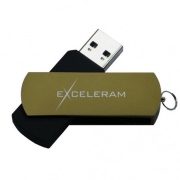 Флеш пам'ять USB eXceleram 16GB P2 Series Yellow2/Black USB 3.1 Gen 1 (EXP2U3Y2B16)
