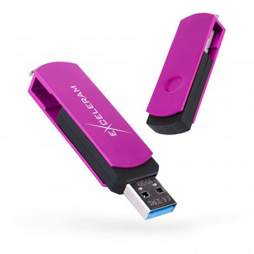 Флеш память USB eXceleram 16GB P2 Series Purple/Black USB 3.1 Gen 1 (EXP2U3PUB16)