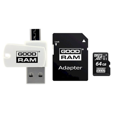 Флеш пам'ять USB Goodram 64GB UHS-I Class 10 (M1A4-0640R12)