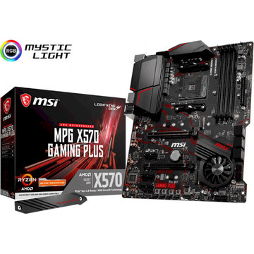 Материнська плата MSI AMD X570 SAM4 ATX MPG X570 GAMING PLUS