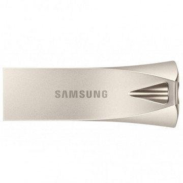Флеш пам'ять USB Samsung 256GB Bar Plus Silver USB 3.1 (MUF-256BE3/APC)
