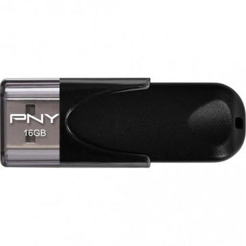 Флеш память USB PNY 16 GB Attache 4 USB 2.0 Black, Retail