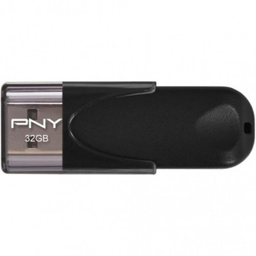 Флеш память USB PNY flash 32GB Attache4 Black USB 2.0 (FD32GATT4-EF)