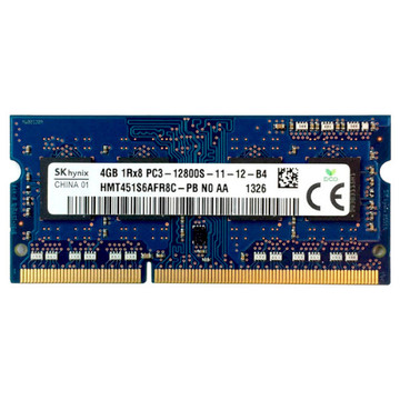 Оперативна пам'ять Hynix DDR3 4GB 1600 MHz (HMT451S6AFR8C-PB)