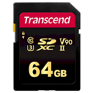 Карта пам'яті  Transcend 64GB SDHC C10 UHS-II U3
