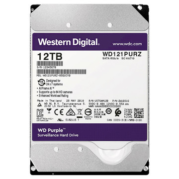 Жесткий диск Western Digital 12TB Purple 7200rpm (Western Digital121PURZ)