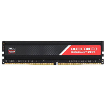 Оперативная память AMD Radeon DDR4 2400 8GB, Радиатор, Retail