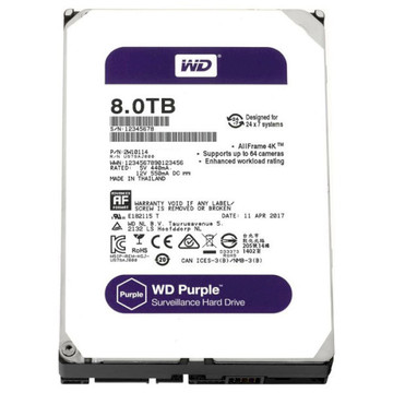 Жорсткий диск Western Digital SATA 8TB 7200 256MB Purple Surveillance