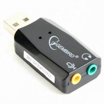 Звукова карта Gembird SC-USB2.0-01 black USB2.0-Audio
