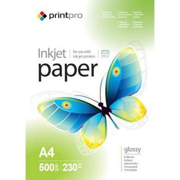 Бумага PrintPro глянцевый 230г/м2 A4 500л. (PGE230500A4)