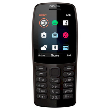 Мобільний телефон Nokia 210 Dual Sim Black