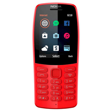 Мобильный телефон Nokia 210 Dual SIM 2019 Red (16OTRR01A01)