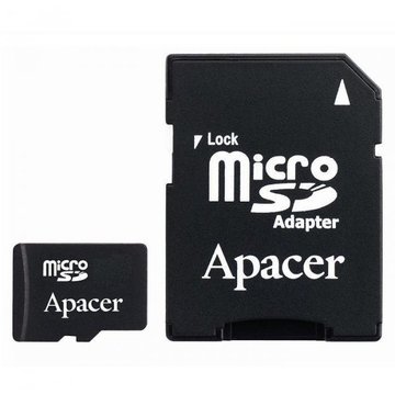 Карта пам'яті  Apacer 64GB microSDHX UHS-I Class10 w/ 1 Adapter RP (AP64GMCSX10U1-R)