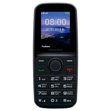 Мобільний телефон Philips Xenium E109 Black