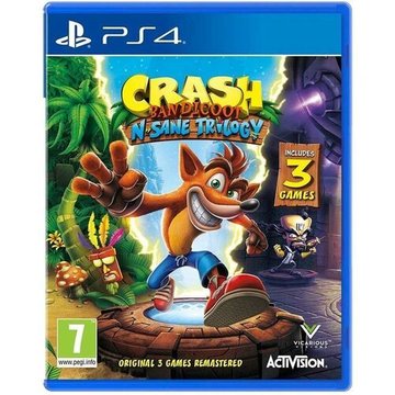 Гра PS4 Crash Bandicoot N`sane Trilogy [BluRay ]