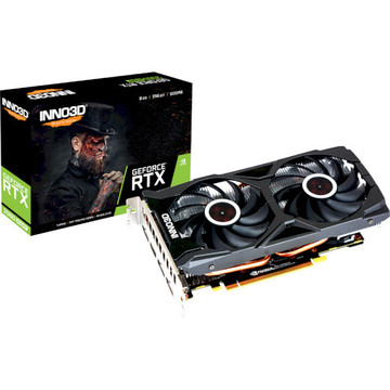 Відеокарта GeForce RTX2060 Inno3D SUPER Twin X2 OC 8GB (N206S2-08D6X-1710VA15L)