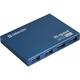 USB Хаб Defender Septima Slim 7/port USB2.0 (Blue металлик алюминиевый корпус)