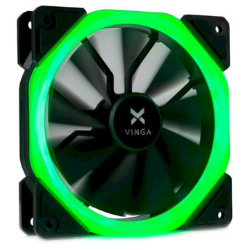Система охолодження Vinga LED fan-01 green