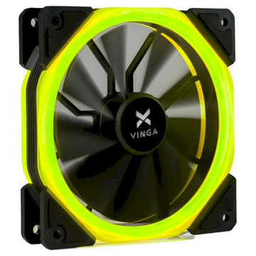 Система охлаждения  Vinga LED fan-02 yellow