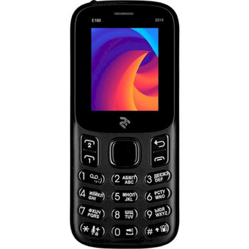 Мобільний телефон 2E E180 2019 Dual Sim Black (680576170033)
