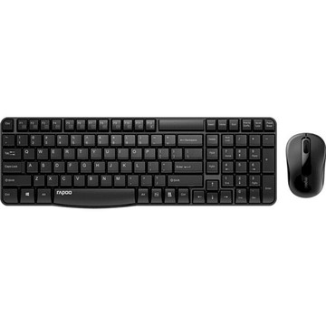 Комплект (клавіатура і мишка) Rapoo X1800S Wireless Black