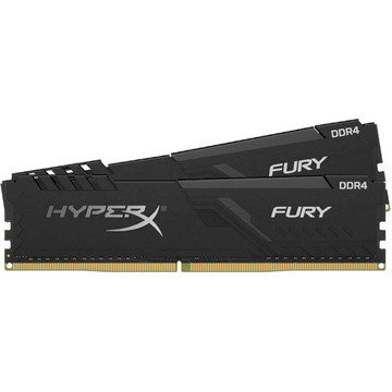 Оперативная память Kingston HyperX Fury Black DDR4-2666 16GB (2x8GB) (HX426C16FB3K2/16)