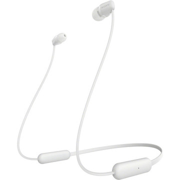 Наушники SONY WI-C200 In-ear Wireless Mic White