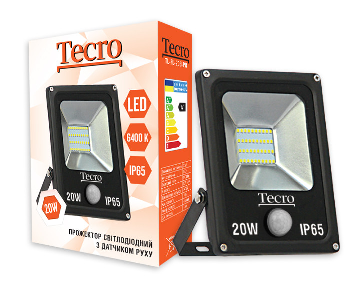 Проектор Tecro TL-FL-20B-PR 20W 6400K